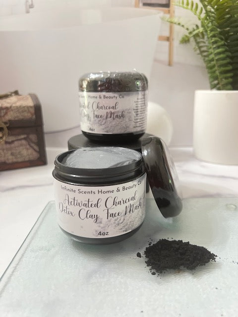 Activated Charcoal Clay Face Mask