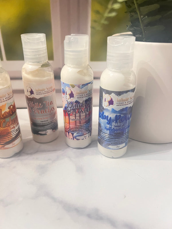 Travel Size Creamy Hydrating Lotions