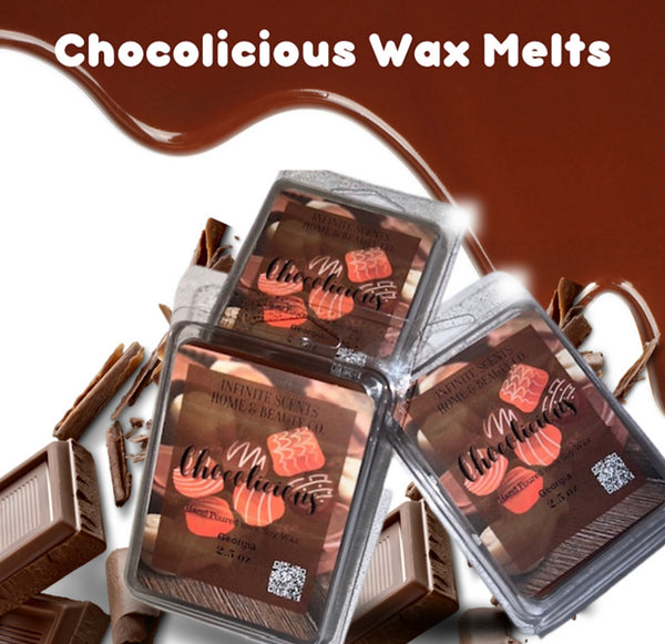 Chocolicious wax melt & Candle